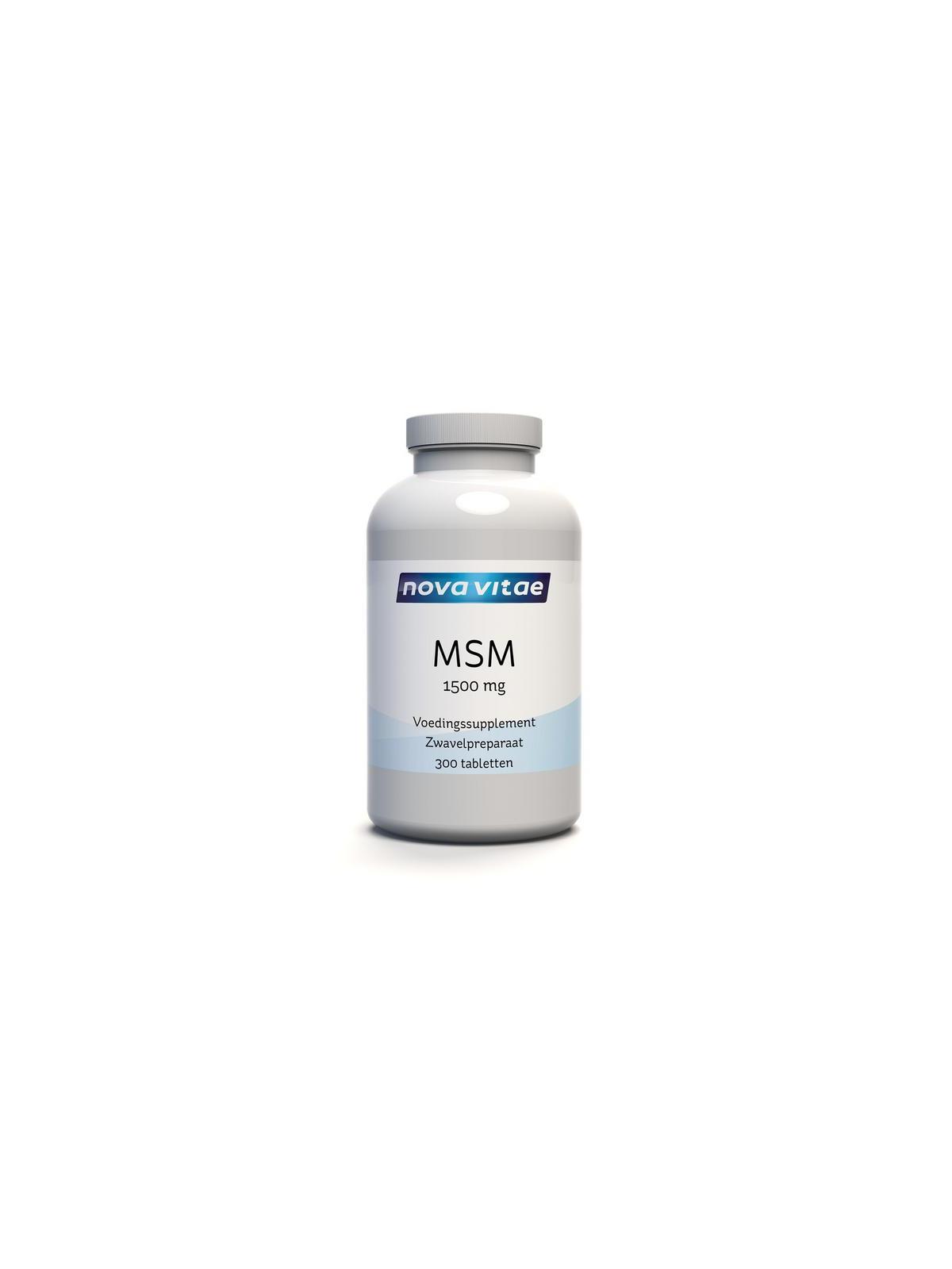 MSM 1500mg