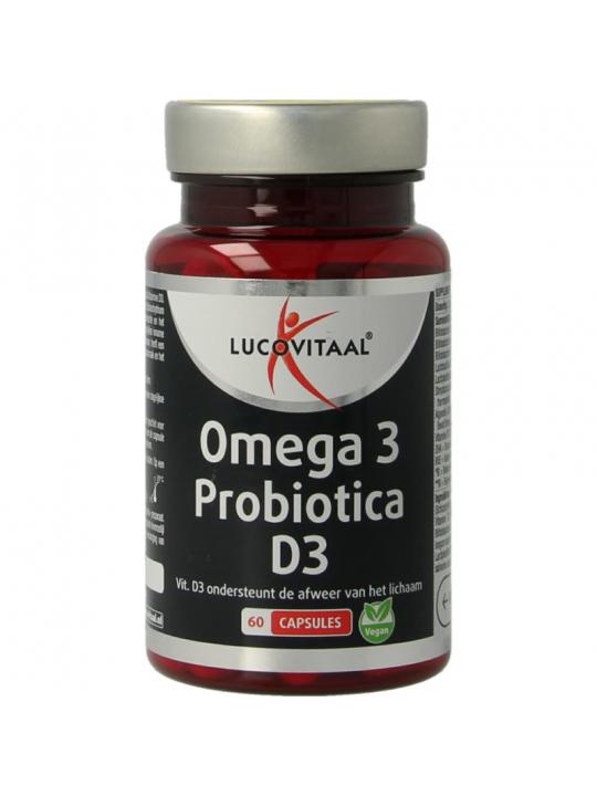 Omega 3 probiotica D3 vegan