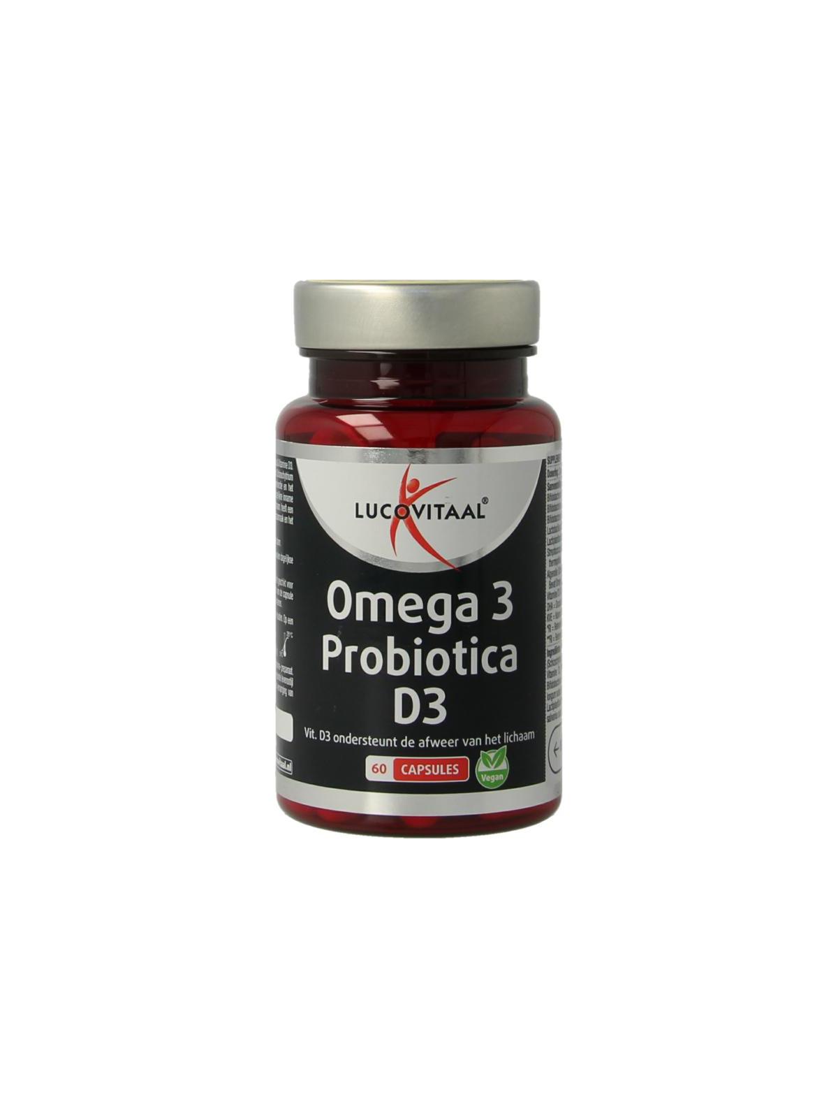 Omega 3 probiotica D3 vegan