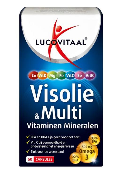 Visolie & multi vitaminen mineralen