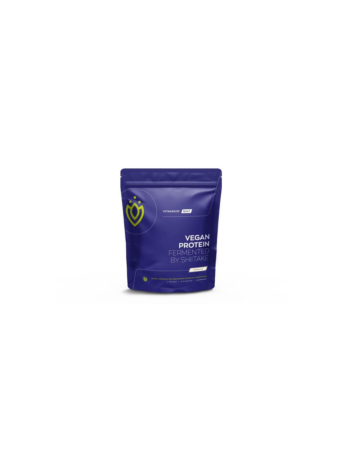 Vegan protein fermented by shiitake - vanille