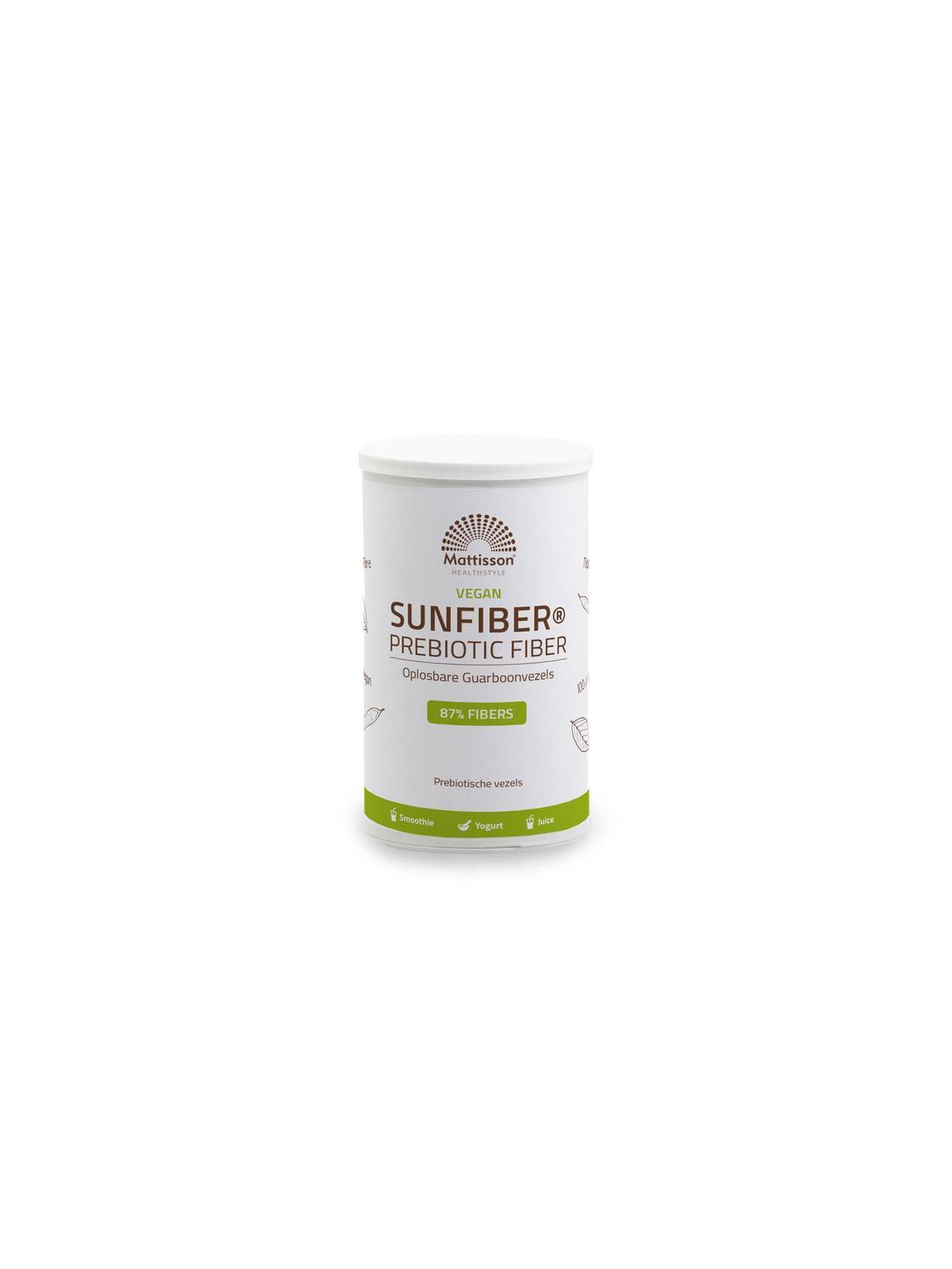 Sunfiber oplosbare guarboonvezels vegan