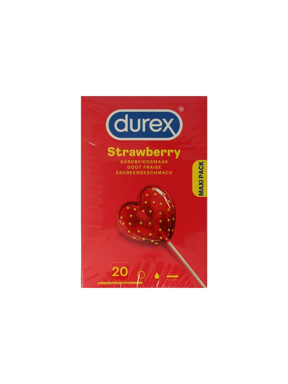 Condooms sexy strawberry