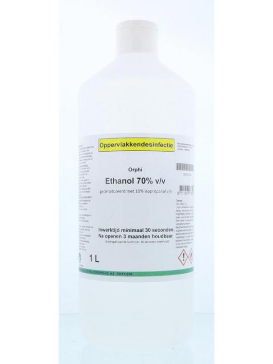 Alcohol ethanol 70% gedenatureerd 10%