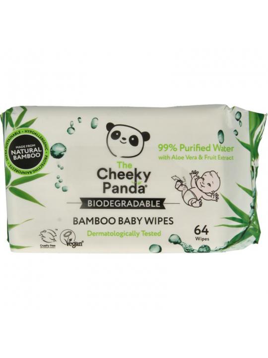 Bamboe bio-afbreekbare babydoekjes
