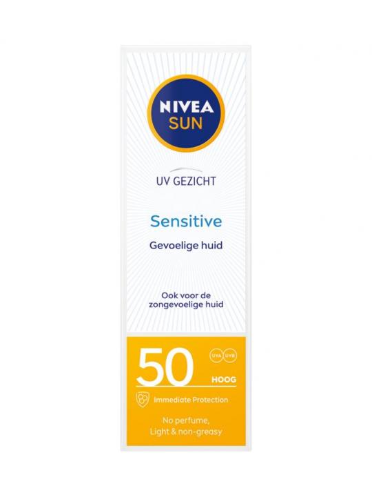 Sun sensitive face SPF50