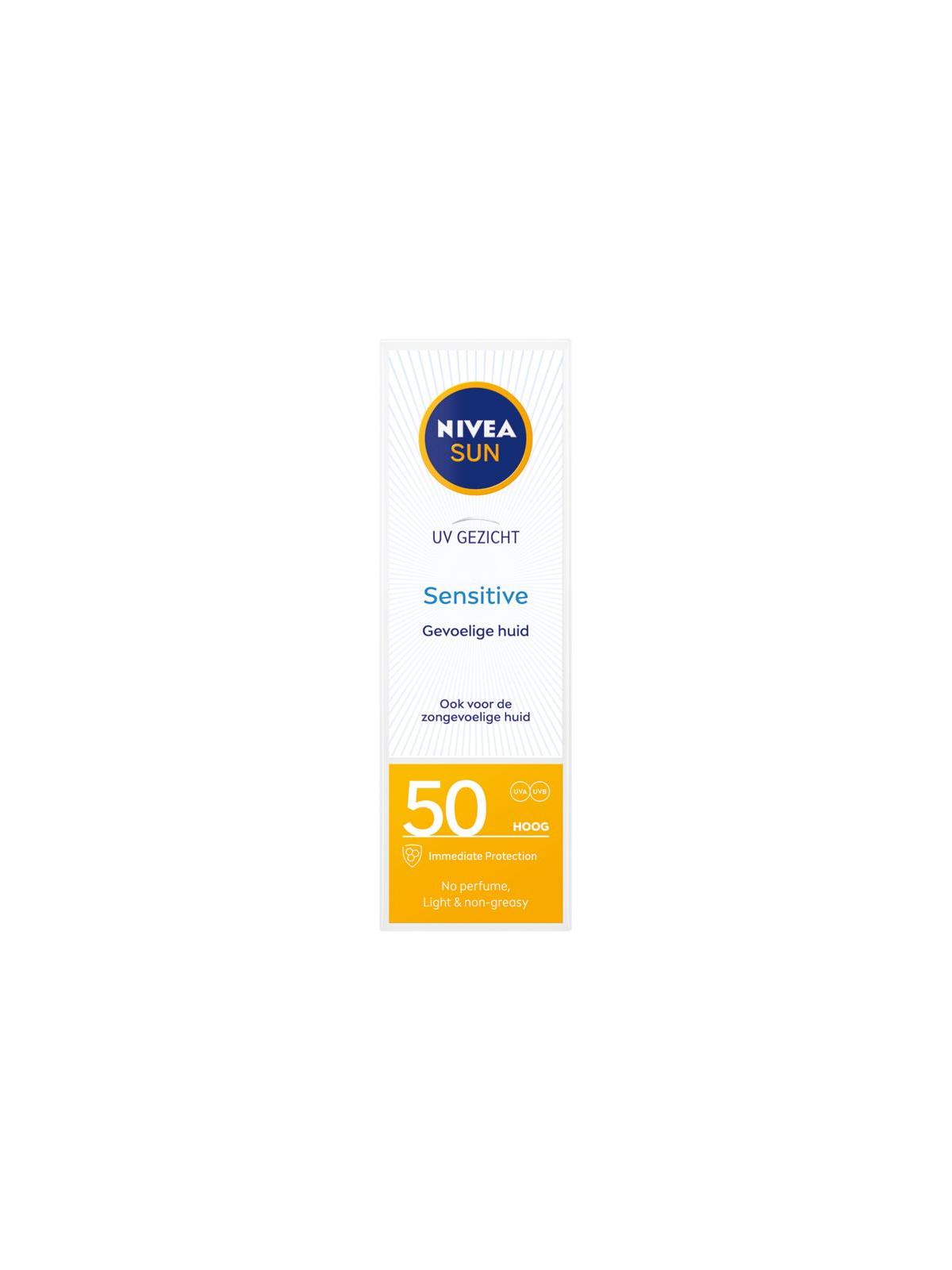 Sun sensitive face SPF50