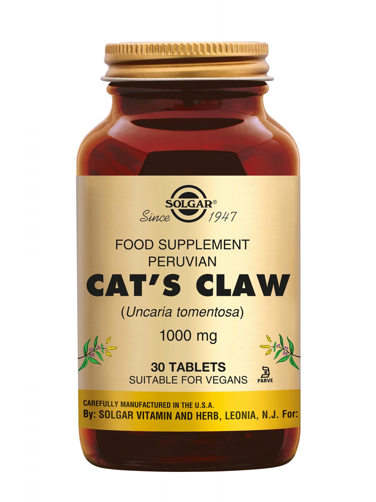 Cat's Claw (Katteklauw) 1000 mg