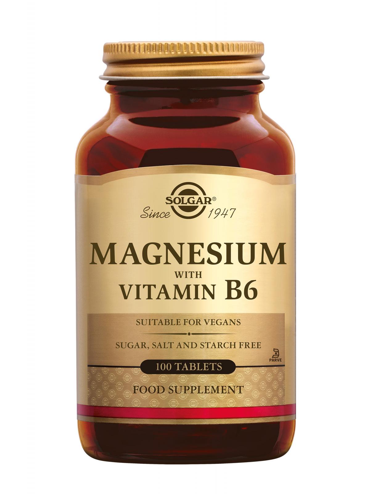 Magnesium met Vitamine B-6