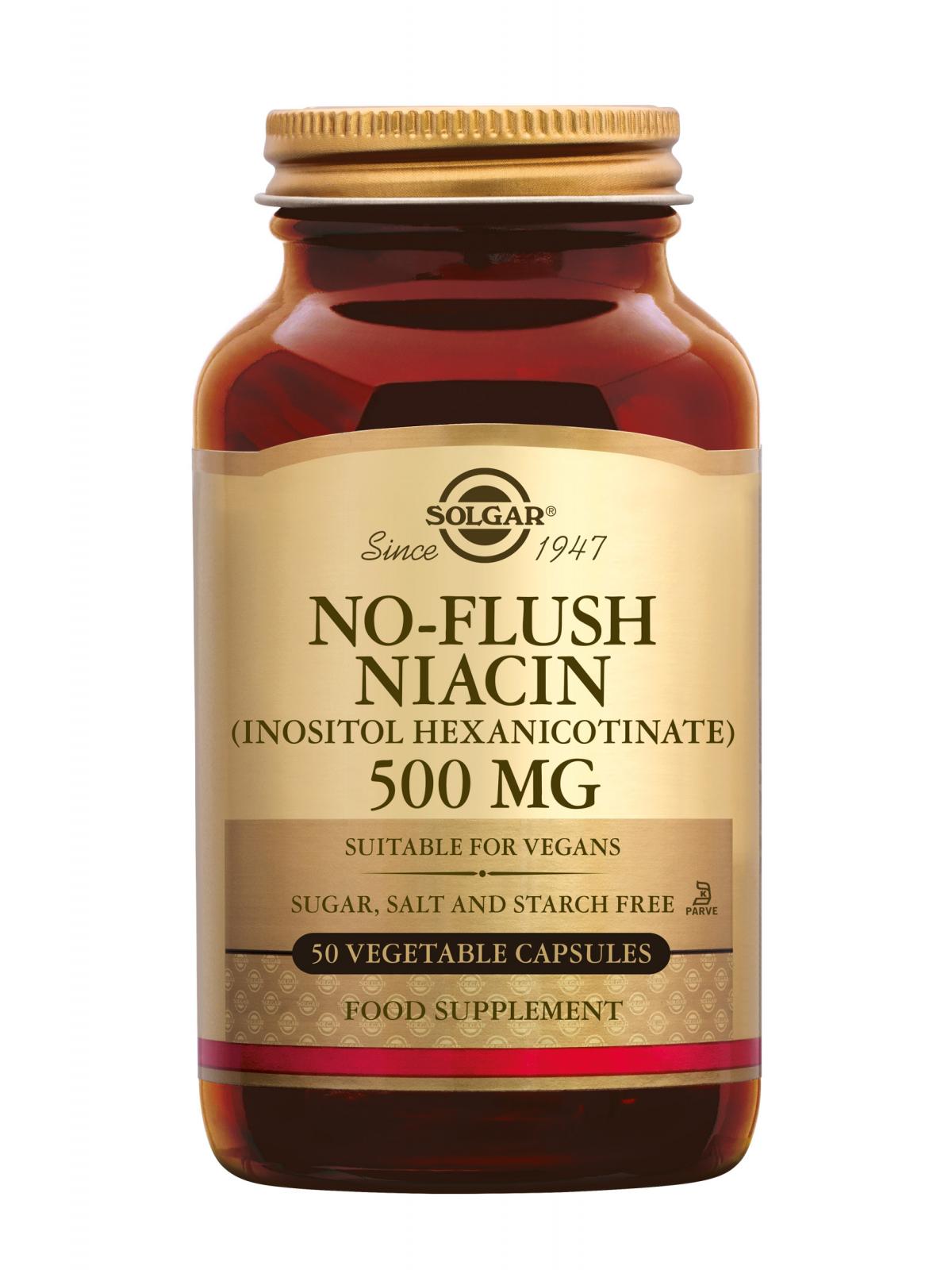 No-Flush Niacine 500 mg