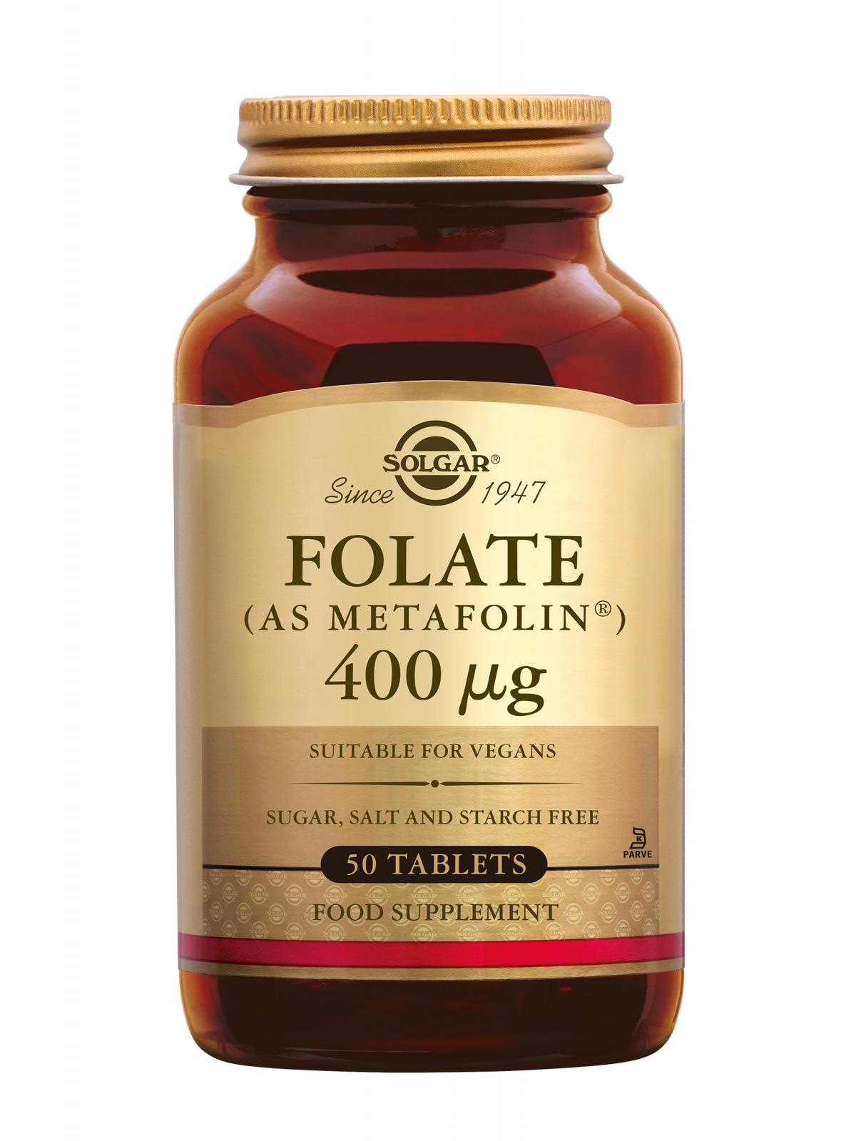 Folate (Folaat) 400 mcg