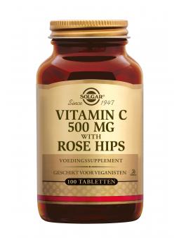 Vitamine C with Rose Hips (Rozenbottel) 500 mg