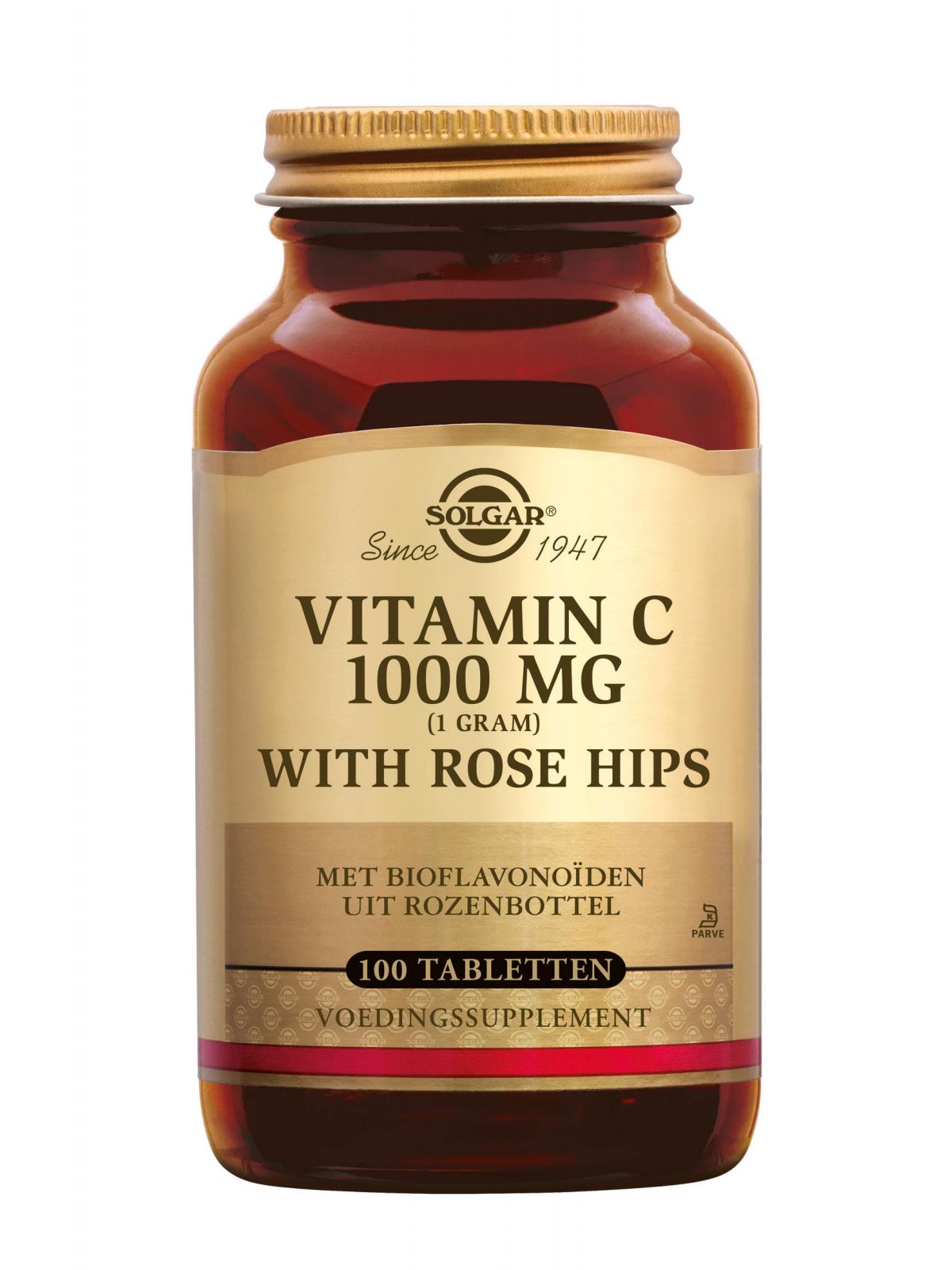 Vitamine C with Rose Hips (Rozenbottel) 1000 mg