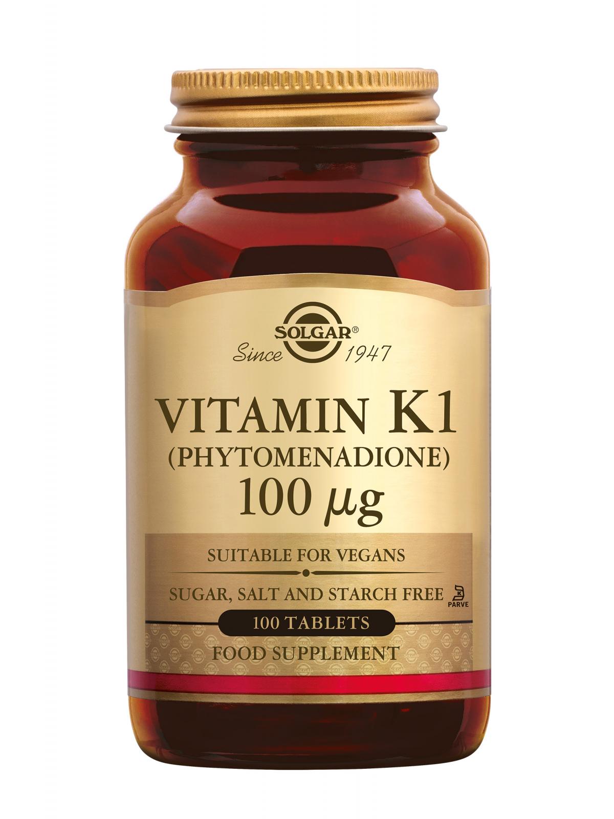 Vitamine K-1 100 mcg