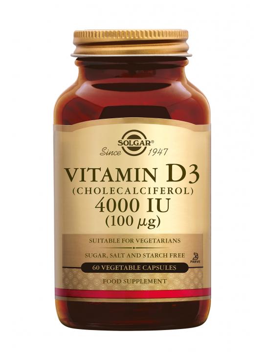 Vitamine D-3 4000 IU capsules