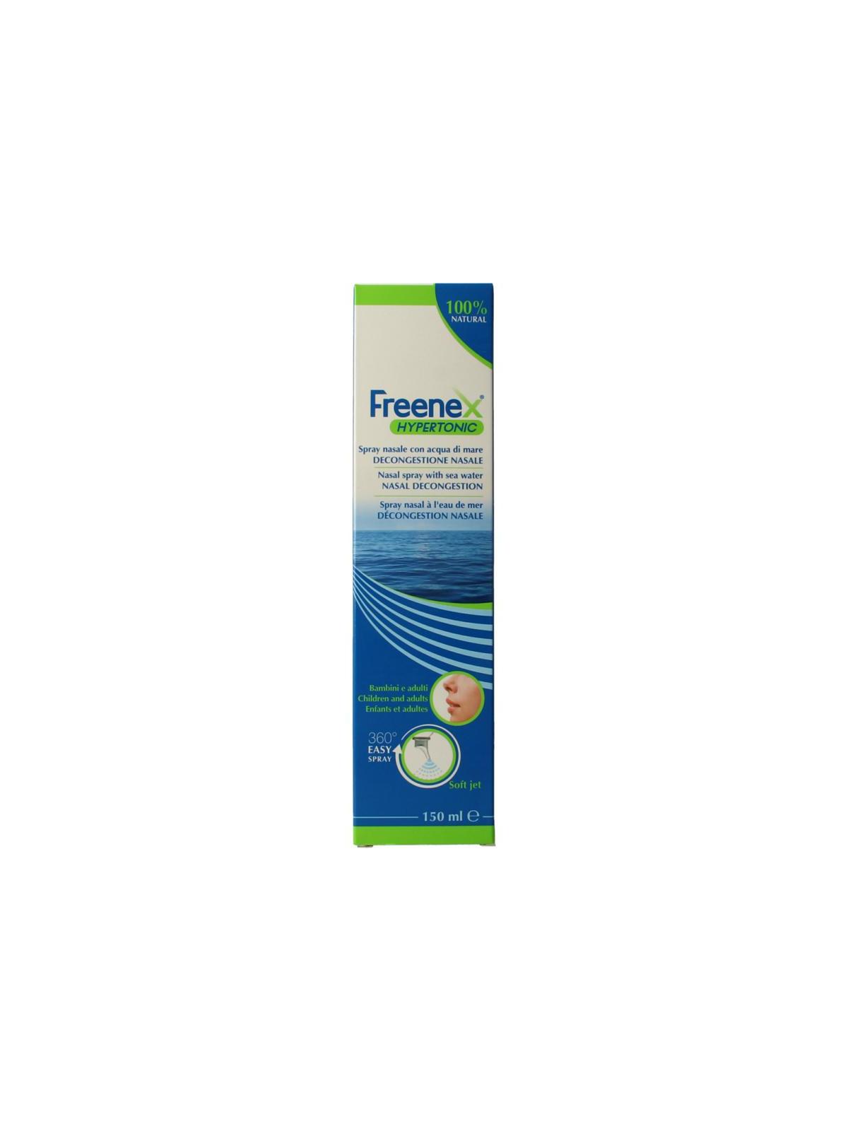 Seawater hypertonic nasal spray