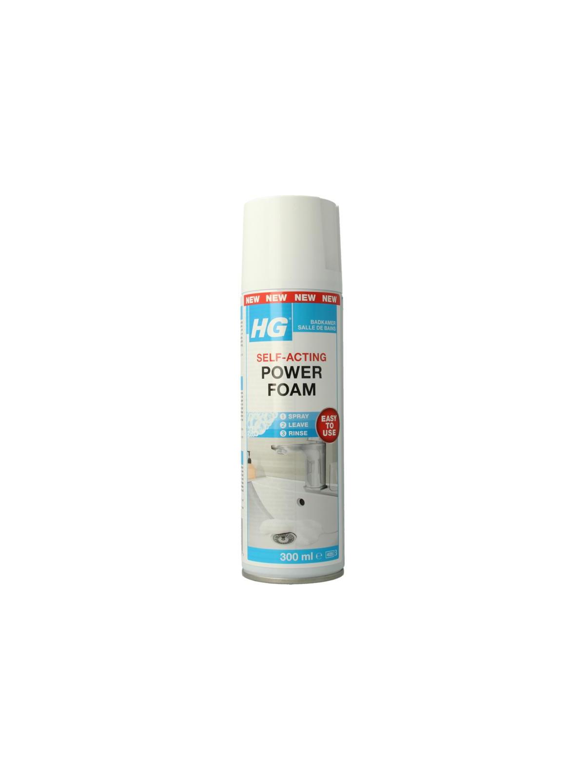 Power foam badkamer