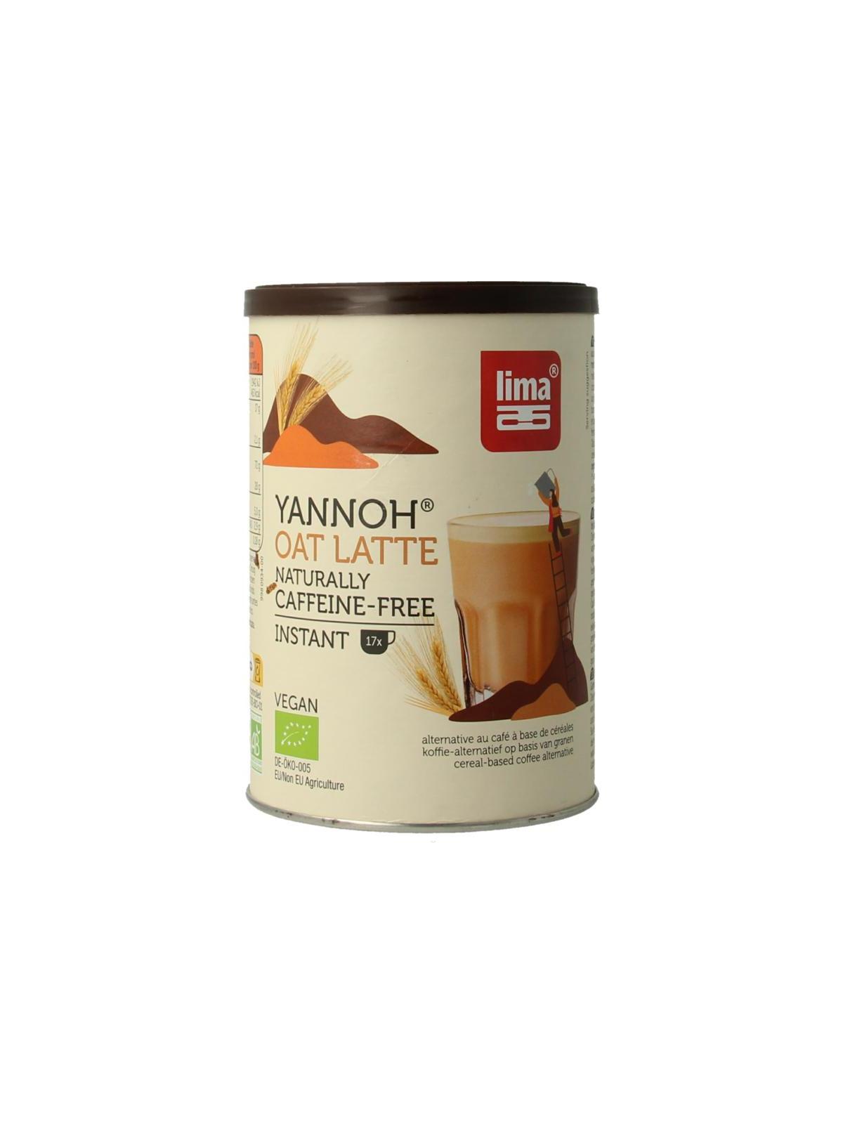 Yannoh oat latte bio