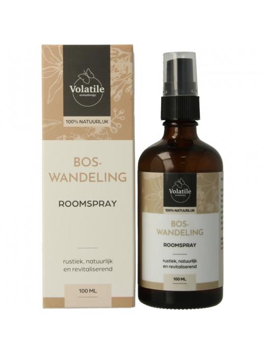 Roomspray boswandeling