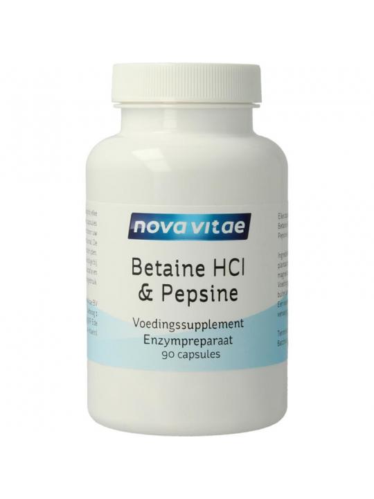 Betaine HCI met pepsine