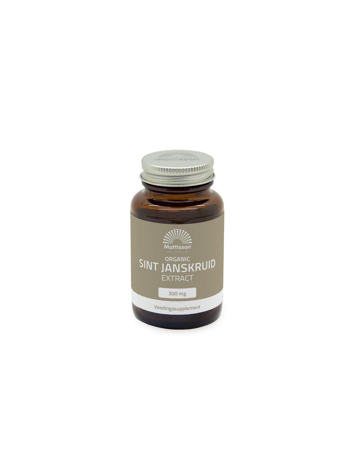 Organic sint janskruid extract 300mg