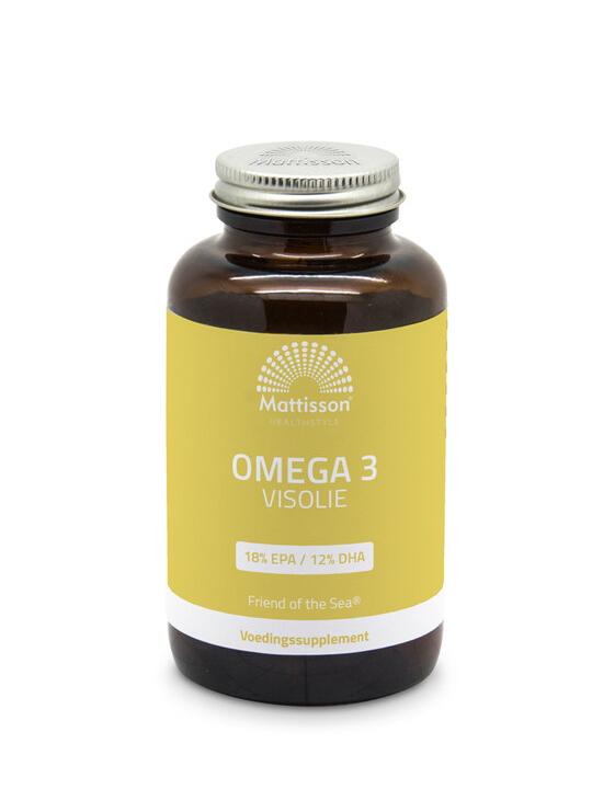 FOS omega 3 visolie EPA 18% / DHA 12%