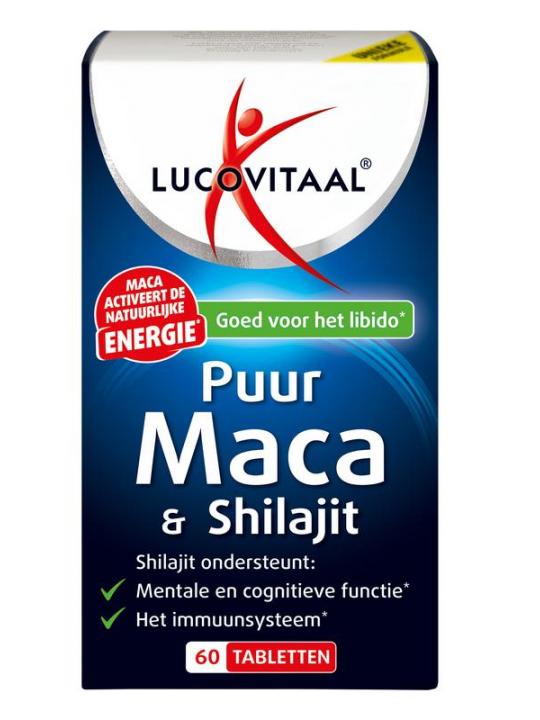 Maca en shilajit puur