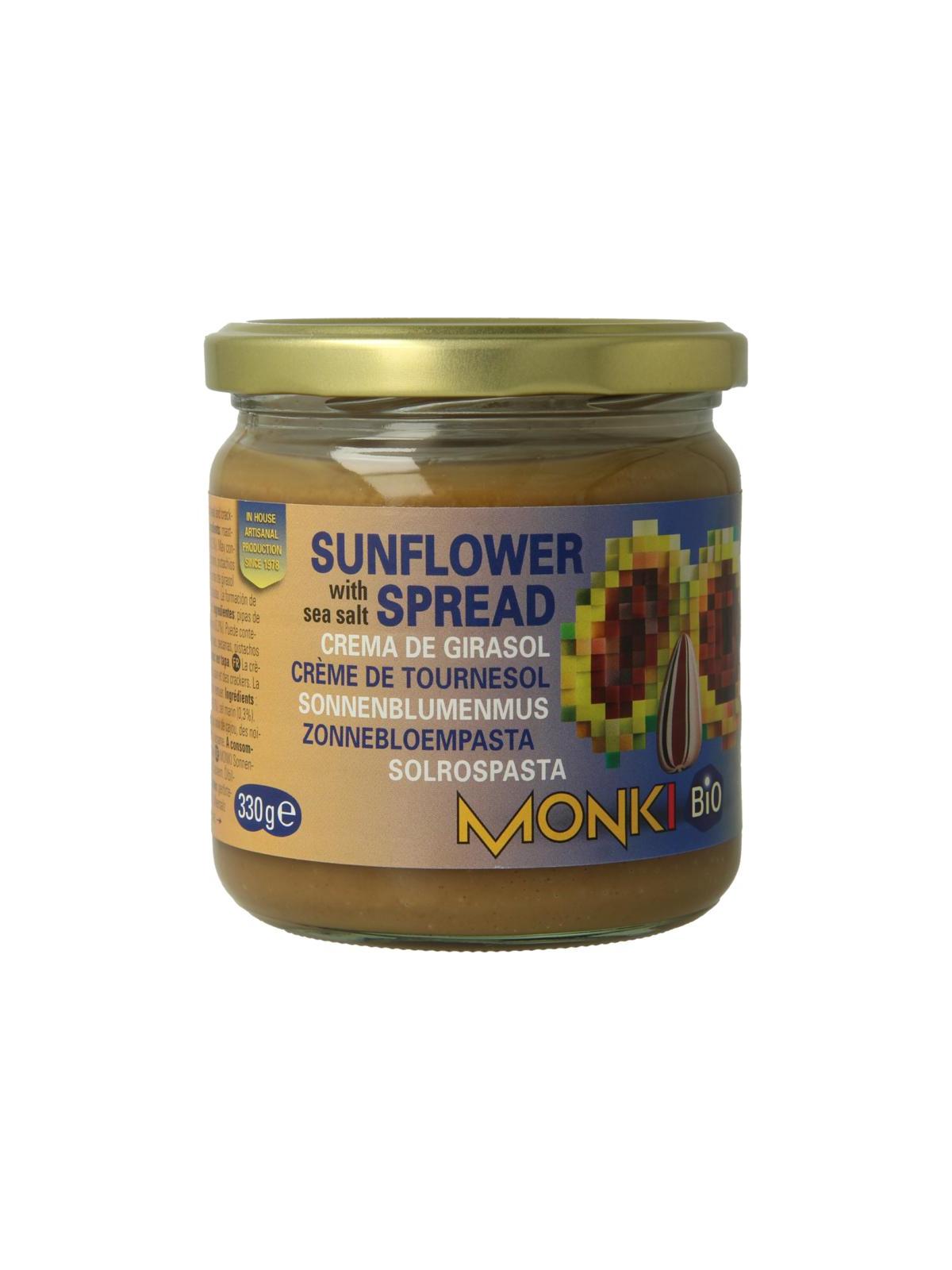 Monki Zonnebloempasta bio