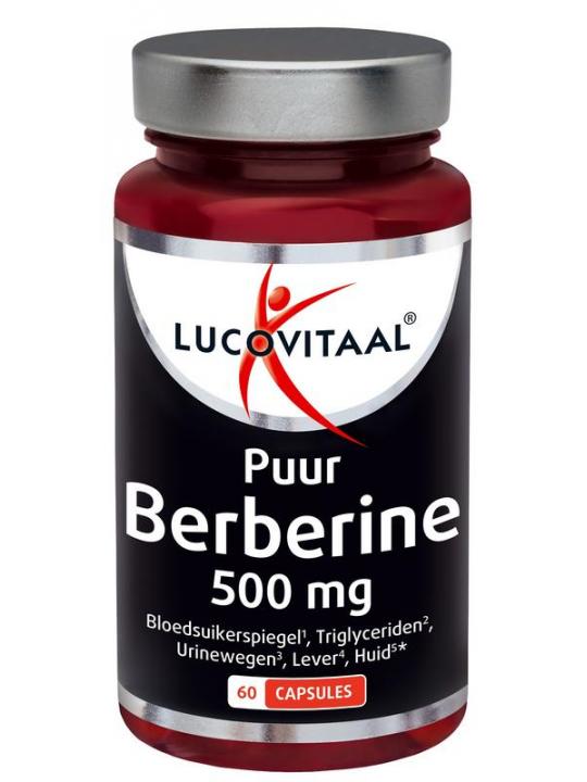 Lucovitaal Berberine 500mg puur