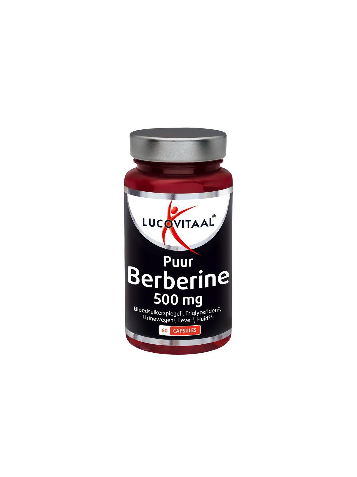 Lucovitaal Berberine 500mg puur