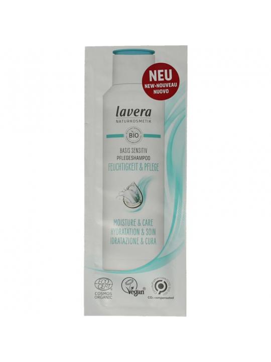 Lavera Basis Sensitive shampoo moisture & care sample