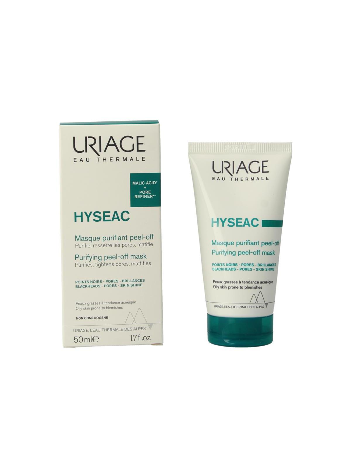 Uriage Hyseac peel off masker