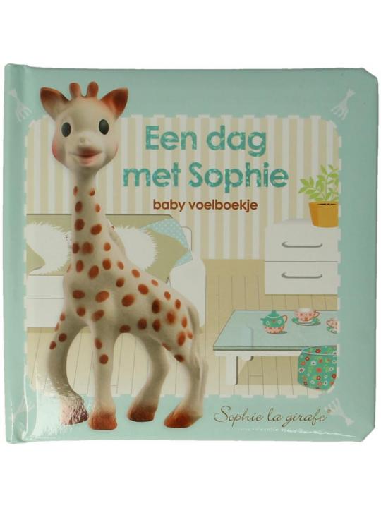 Sophie de Giraf Voelboek baby een dag met Sophie