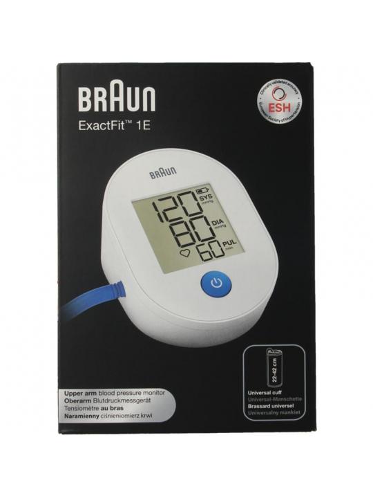 Braun Exactfit 1E bovenarm bloeddrukmeter