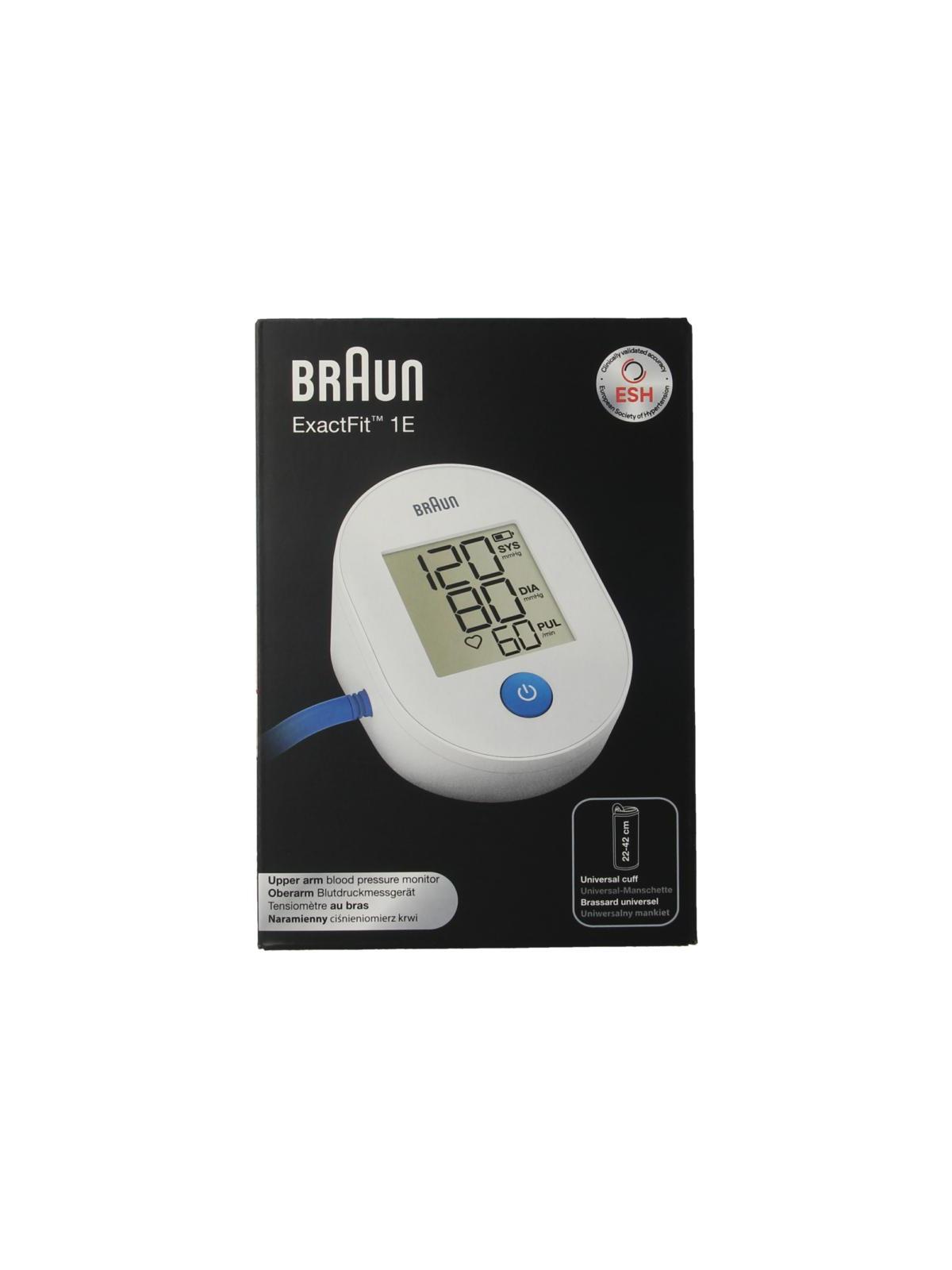 Braun Exactfit 1E bovenarm bloeddrukmeter