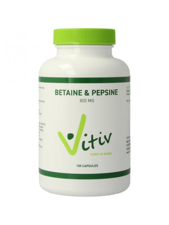 Vitiv Betaine HCL & pepsine