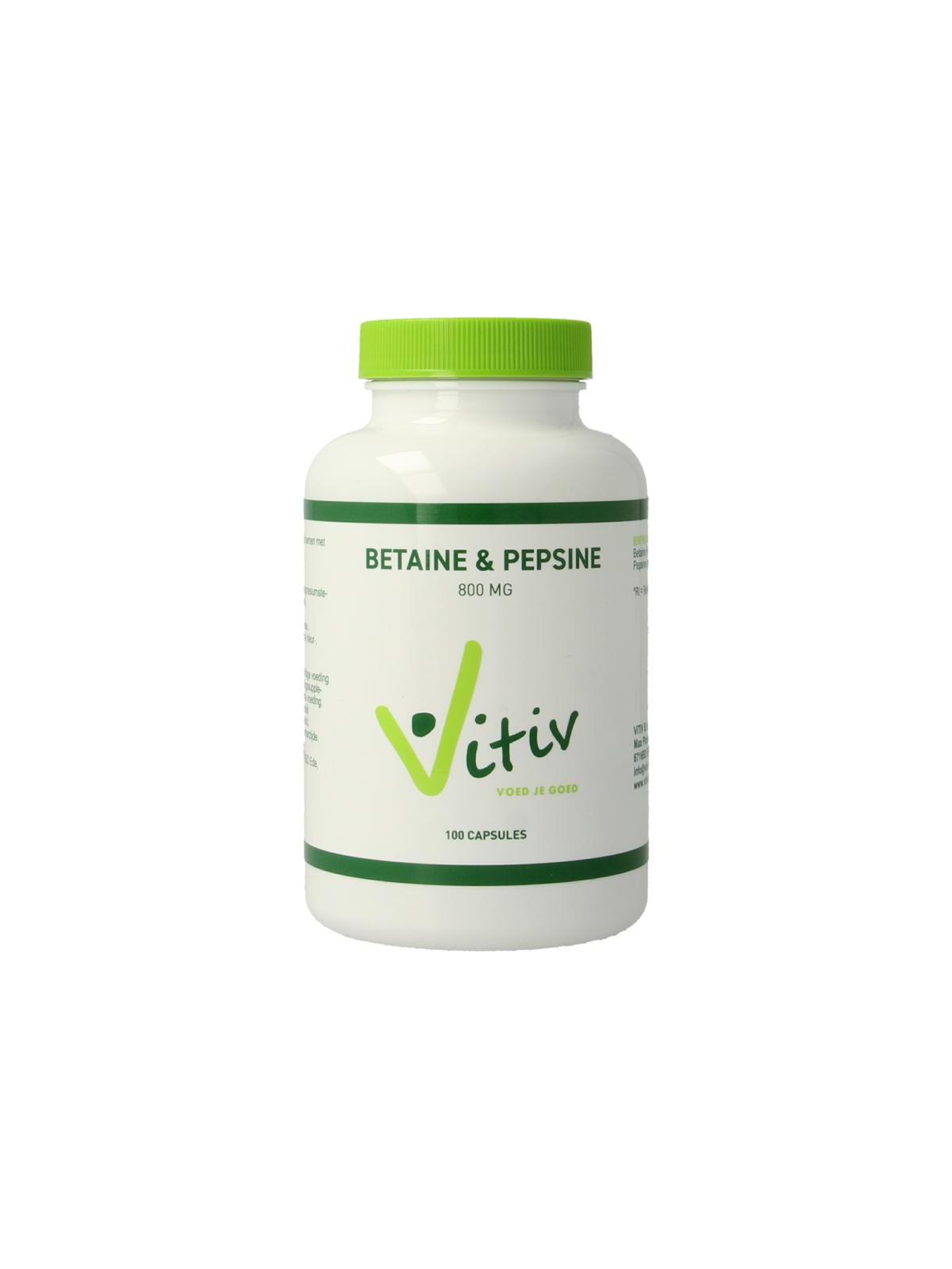 Vitiv Betaine HCL & pepsine