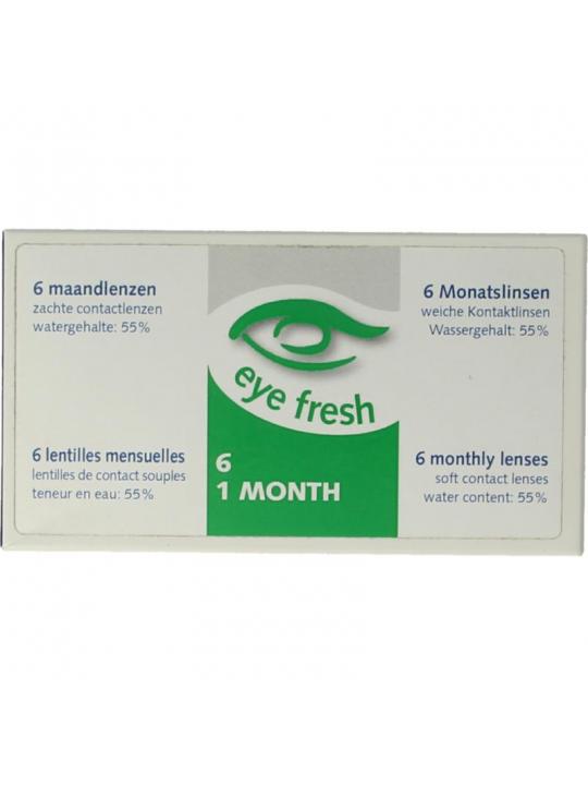 Eyefresh Maandlenzen -6.00