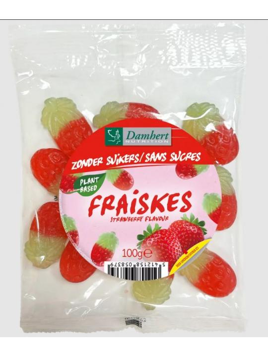 Damhert Fraiskes strawberry zonder suikers