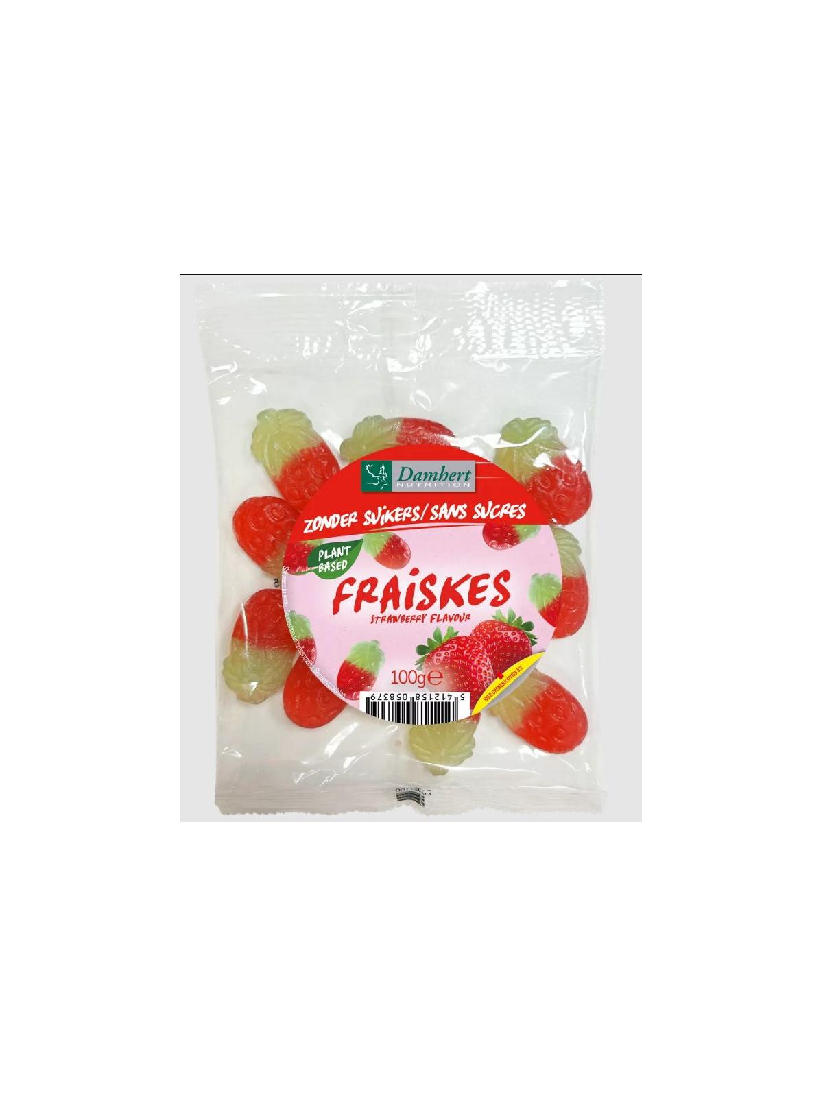 Damhert Fraiskes strawberry zonder suikers