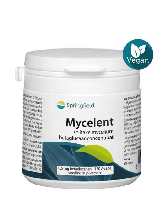 Springfield Mycelent betaglucaanconcentraat 250mg