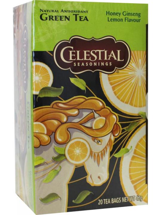 Honey lemon ginseng green tea