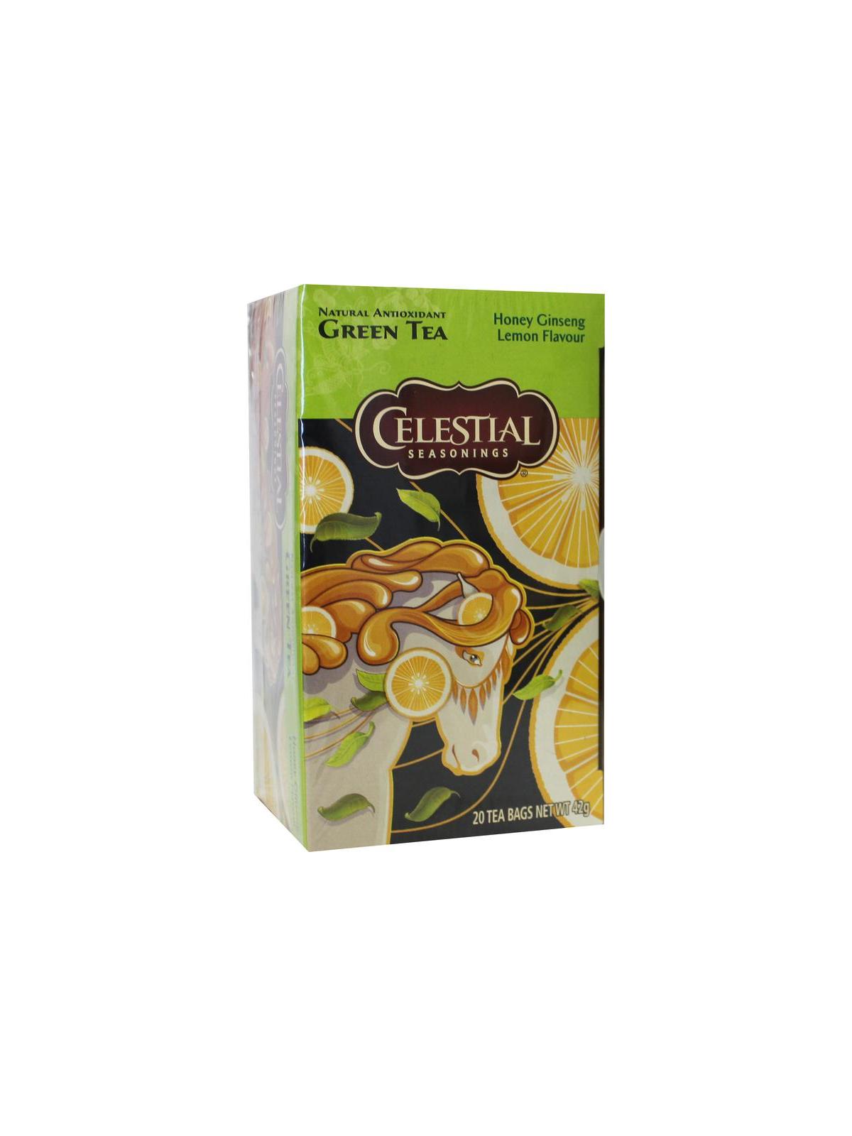 Honey lemon ginseng green tea