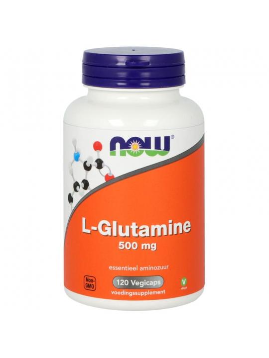 NOW l glutamine 500mg