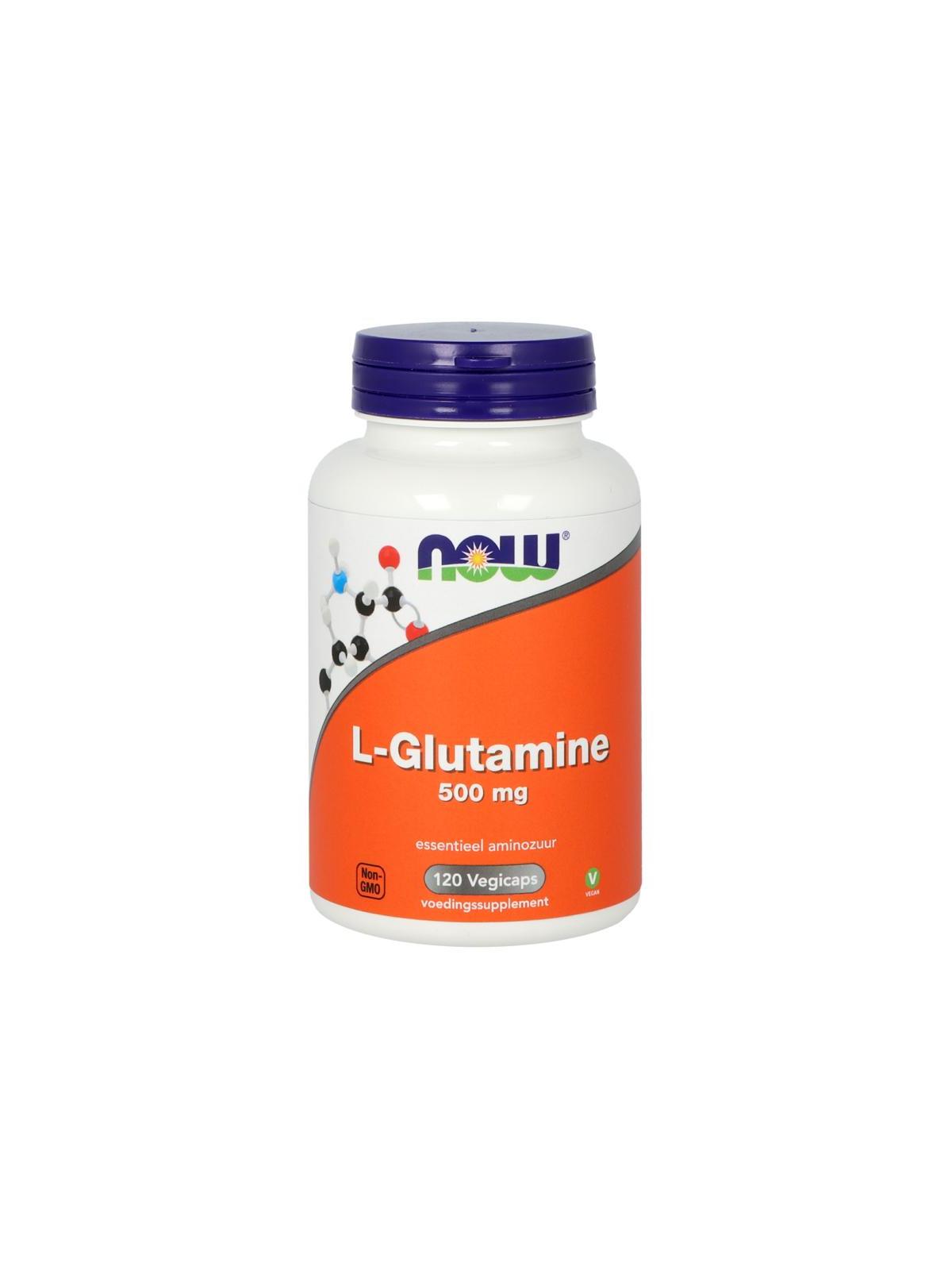 NOW l glutamine 500mg