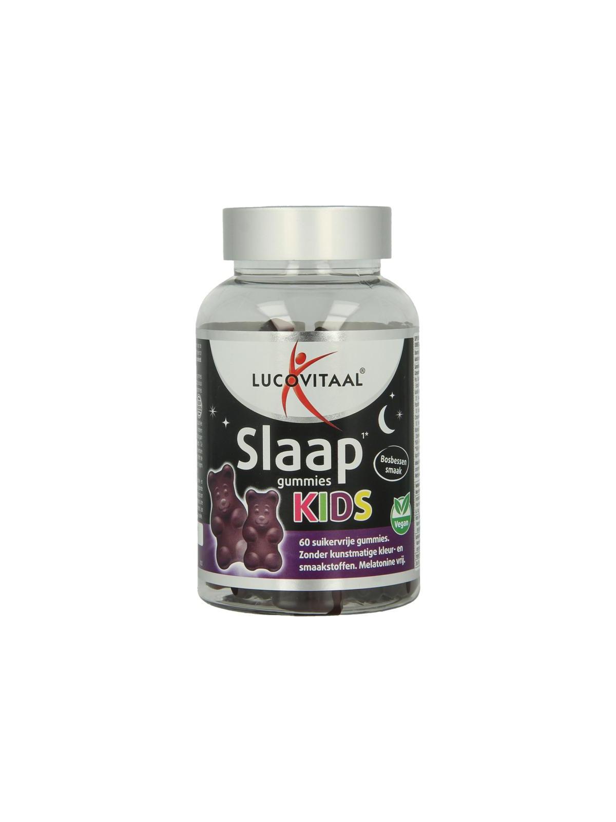 Lucovitaal Slaap gummies kids bosbes vega