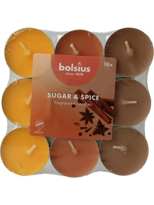 Geurtheelicht multi colour brick 18 sugar & spice