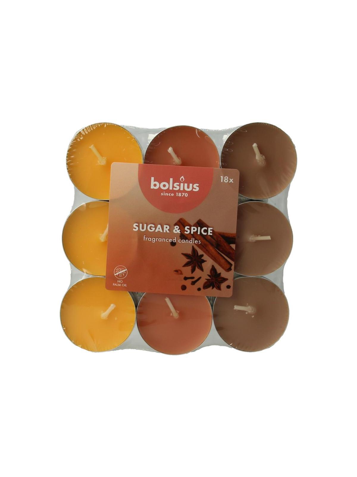 Geurtheelicht multi colour brick 18 sugar & spice