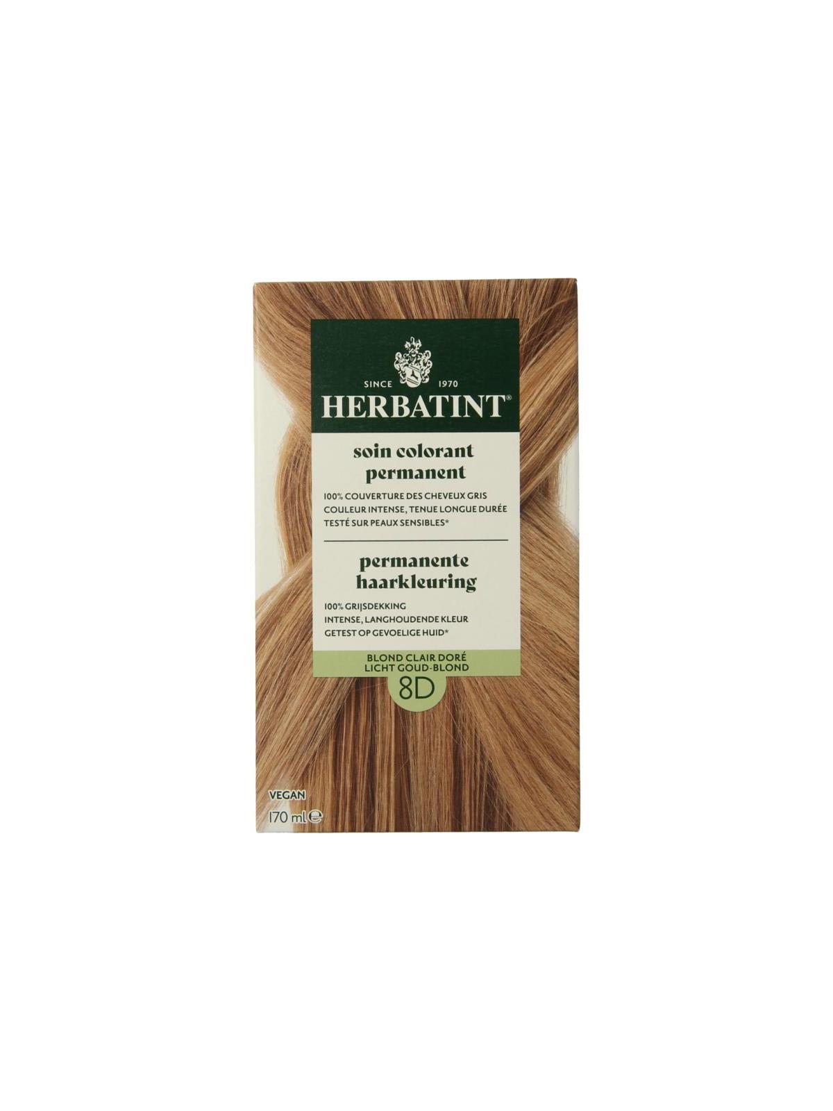 Herbatint 8D Licht goud blond