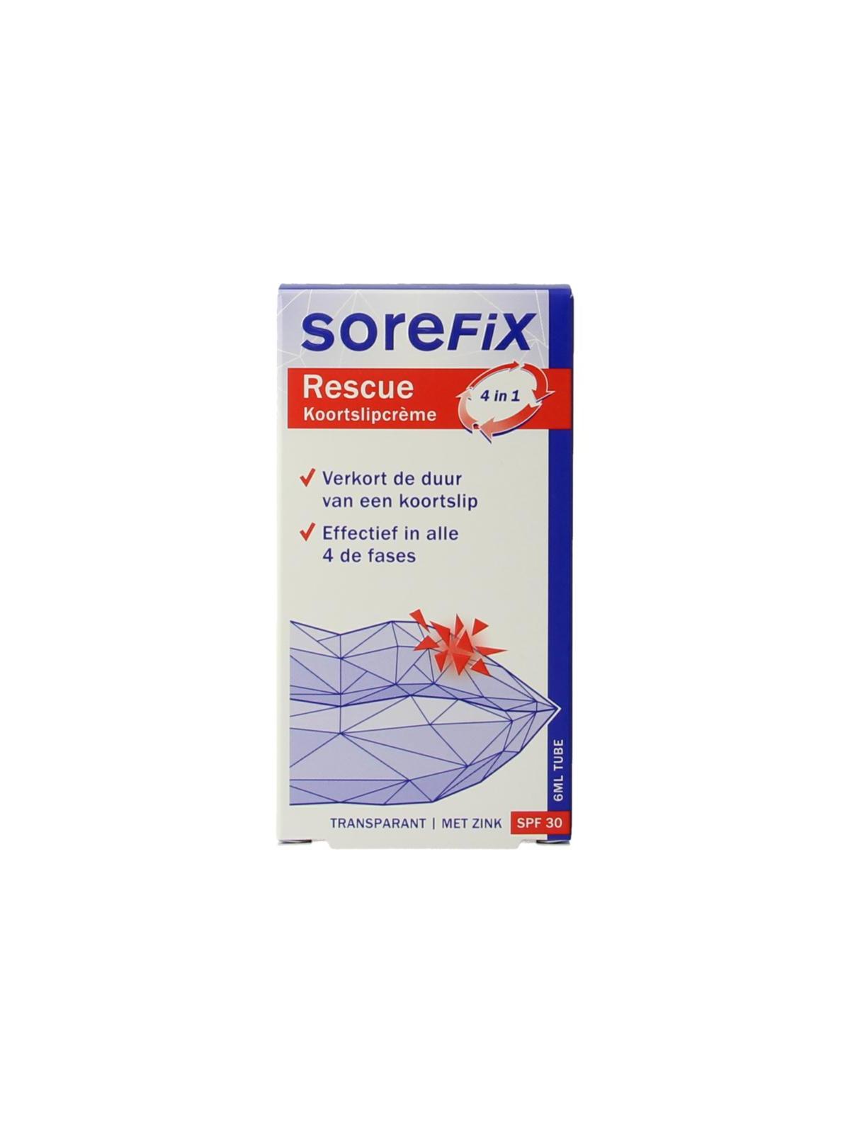 Sorefix Rescue koortslipcreme